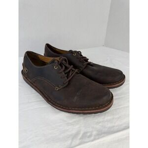 Clarks‎ Collection Mens Dark Brown Leather Derby Shoes 26110840 Size 12 M